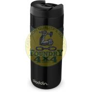 Aladdin Easy Grip Leak Lock Vacuum Insulated Stainless Steel Travel Mug 0.47L Black